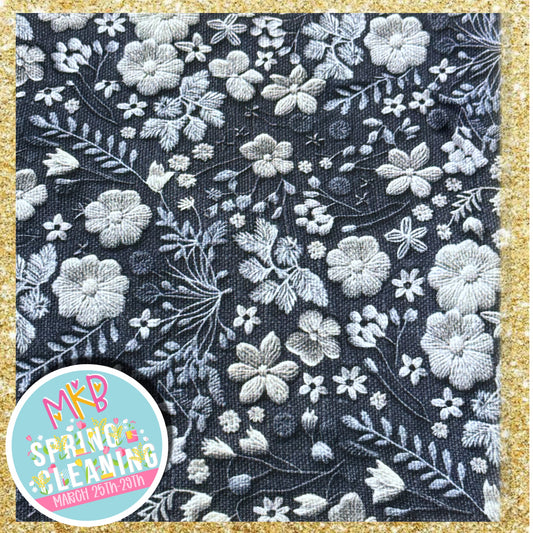 Grey Denim Floral SpringCleaning3.27