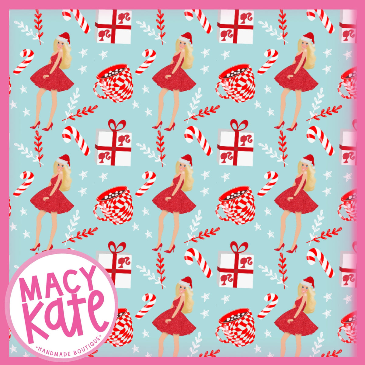 SS Barbie Christmas MerryPINKmas9.18