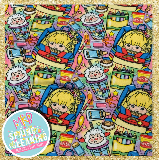 Rainbow Brite Backpack SpringCleaning3.25
