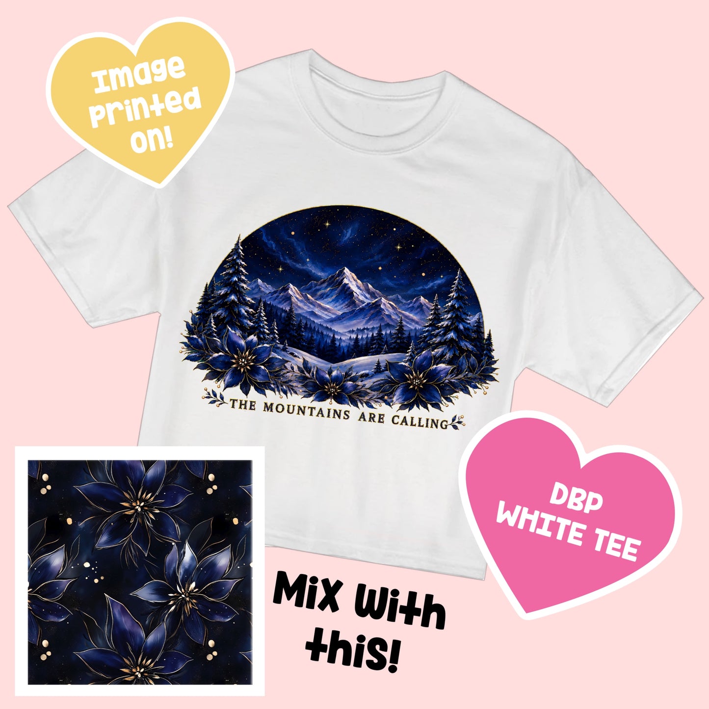 Mountain TEE GOLDExclusive8.3