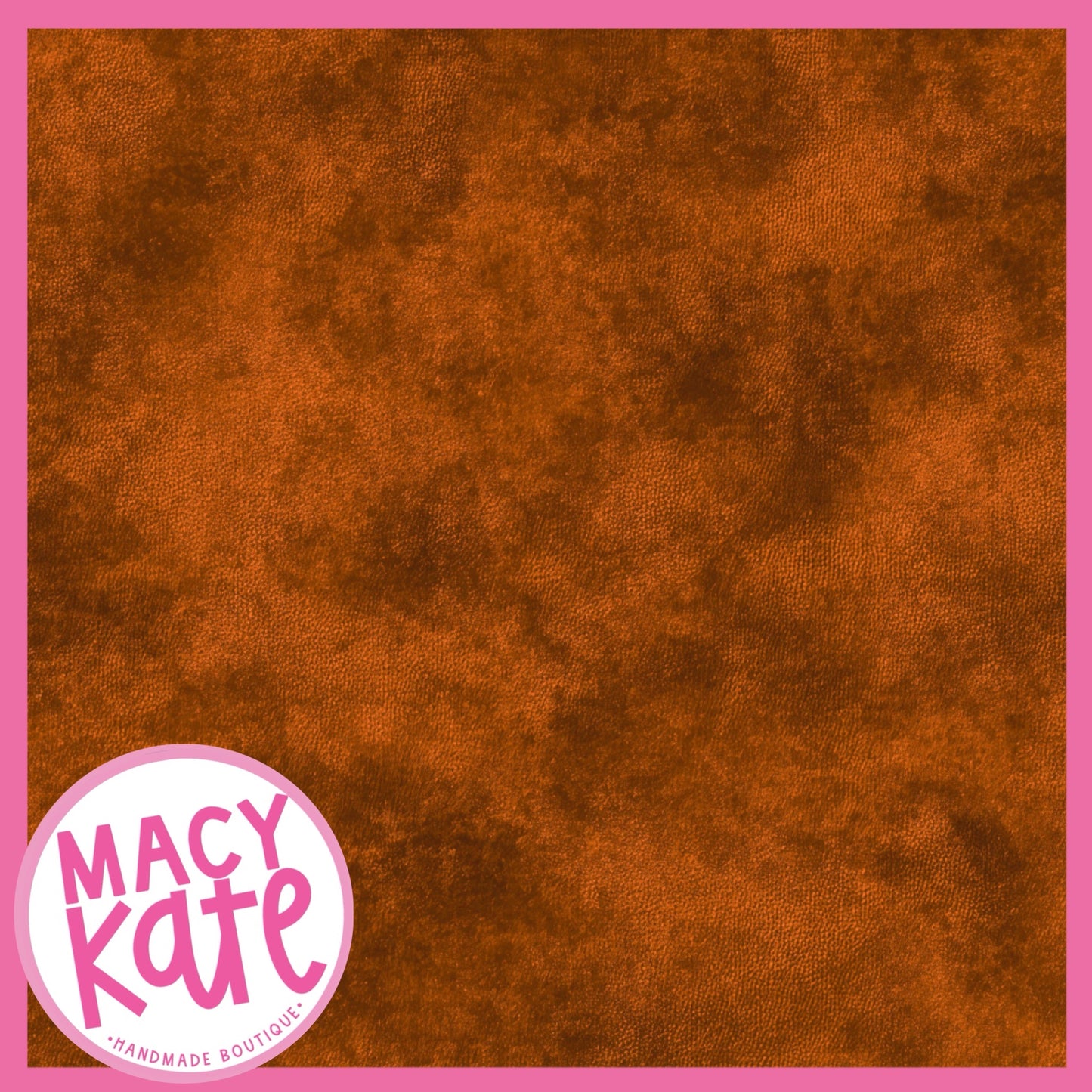 Rust Faux Velour ChangingSeasons7.9
