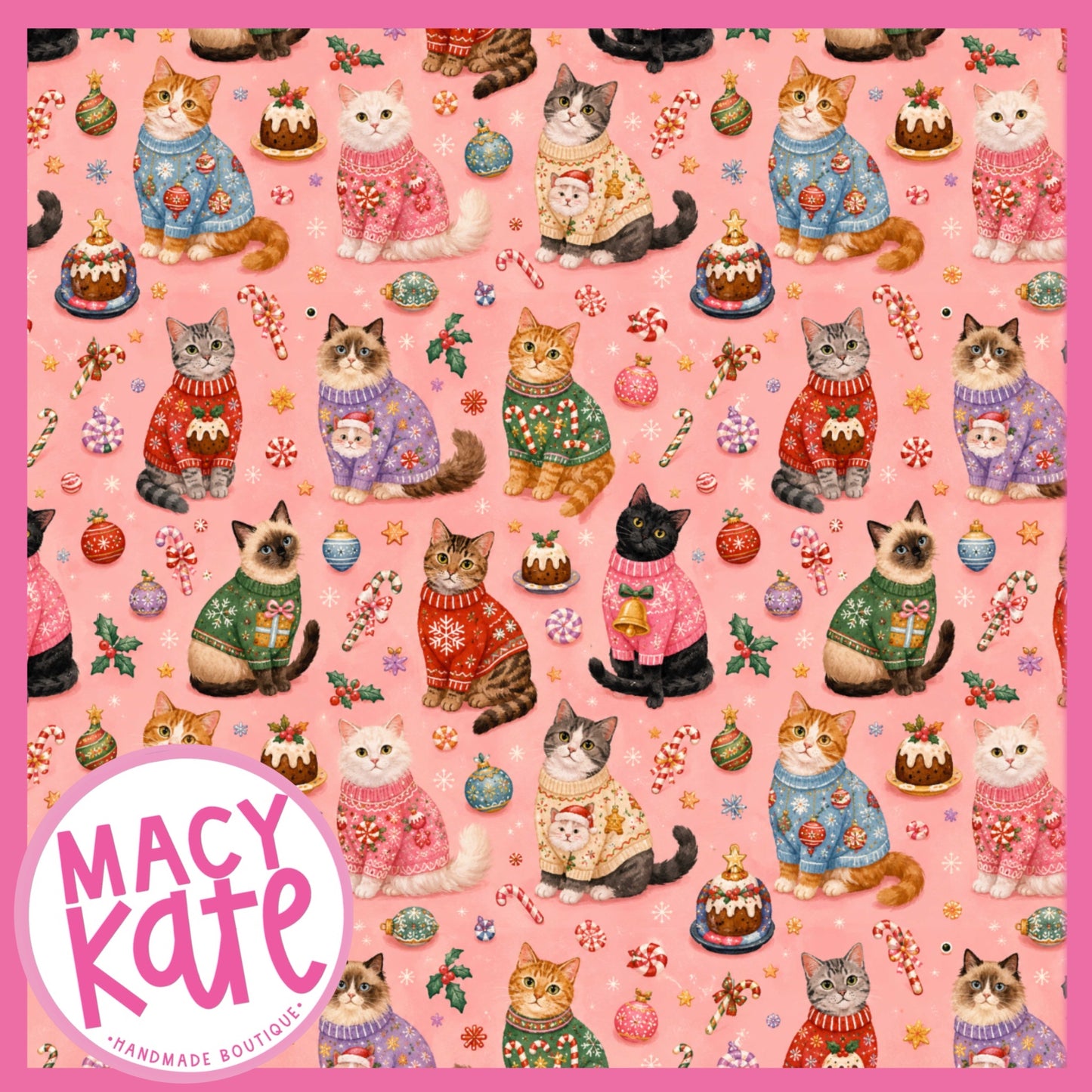 Kitty Christmas XMASYellow Cute&Colorful7.24