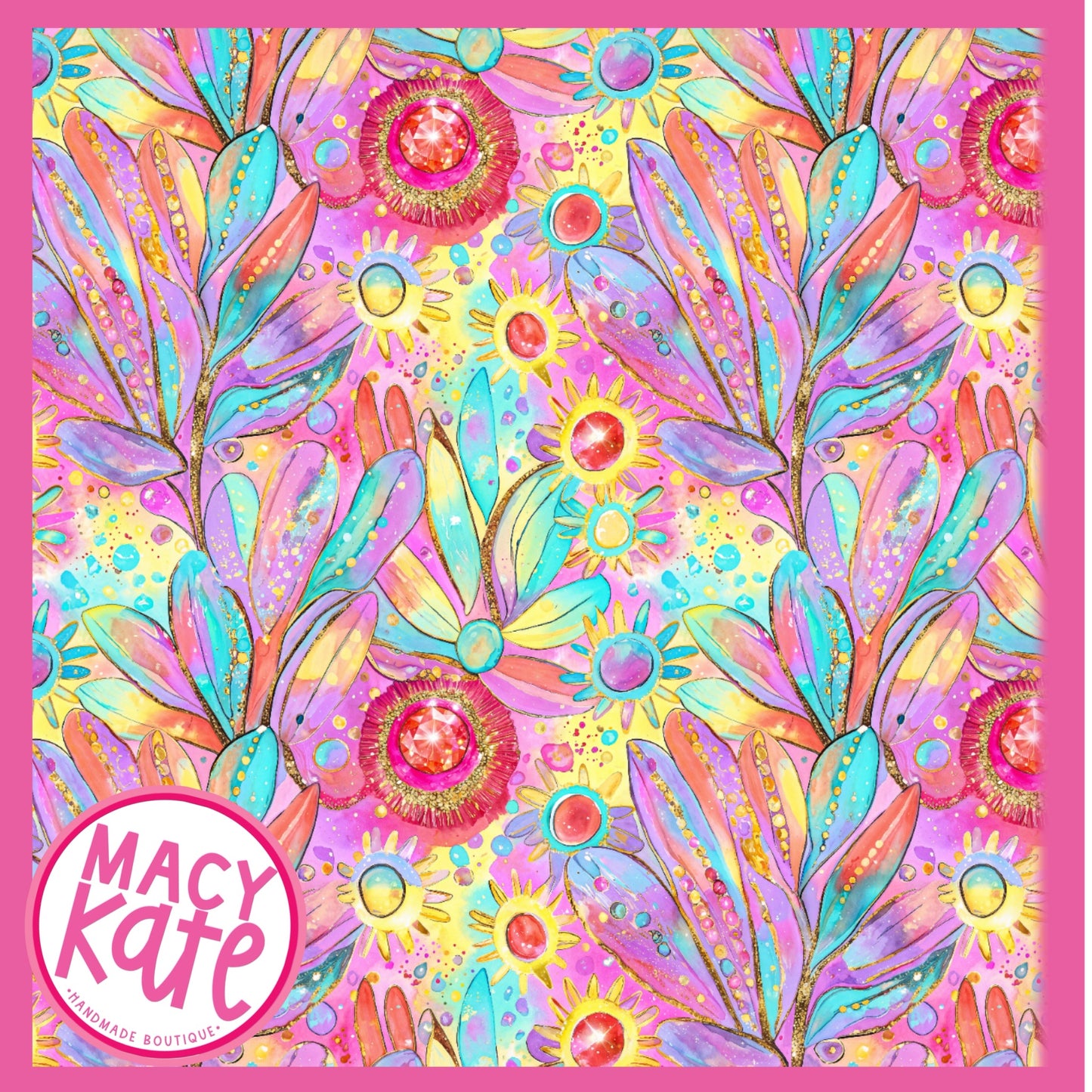 Glitter Floral *MOMMY* PinkDay6.23