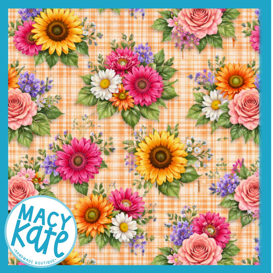 Sunflower Plaid *MOMMY* R2MommyInsider4.27