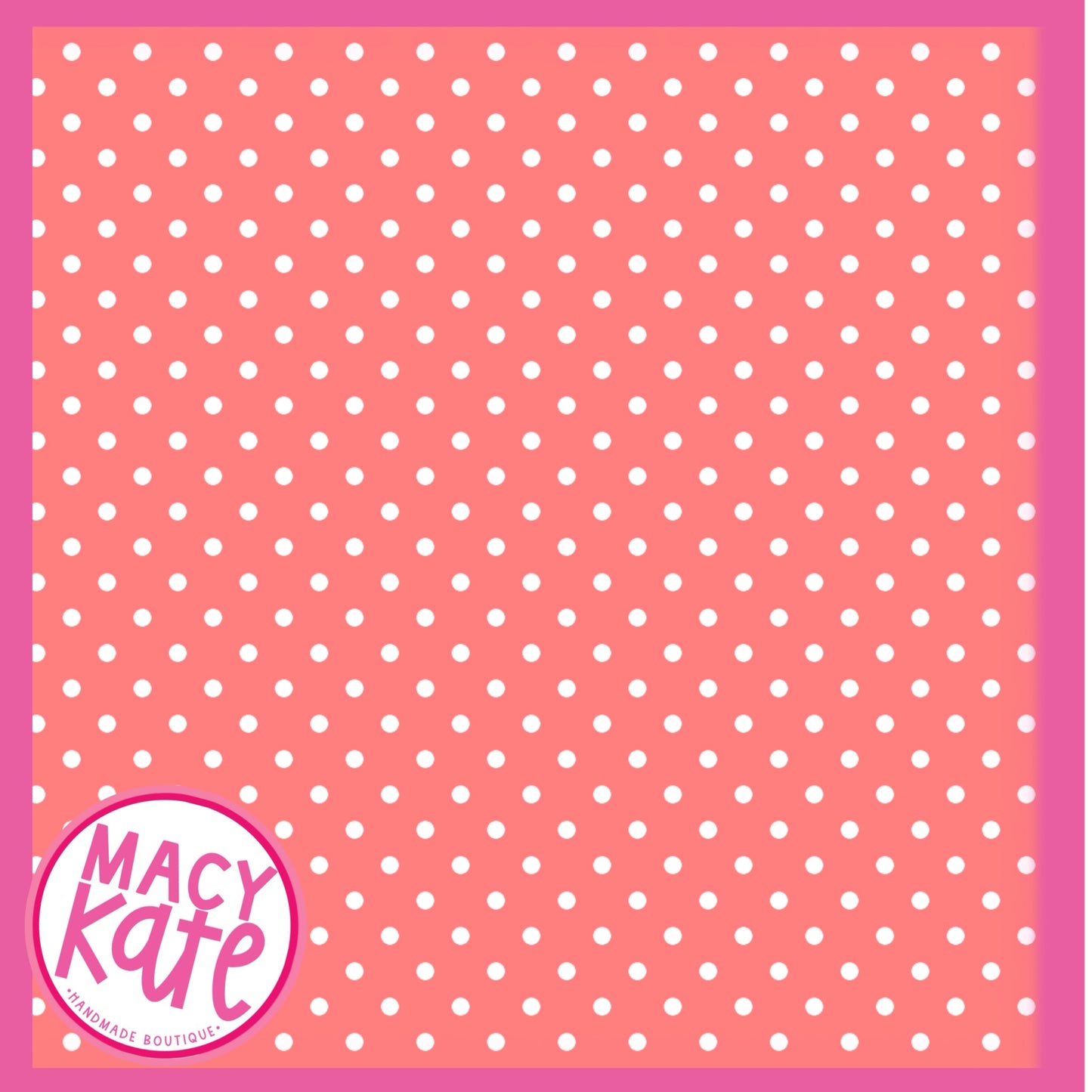 Coral Dot ColorMeHappy6.26