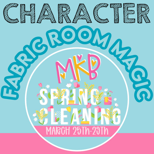 Character FABRIC ROOM MAGIC SpringCleaning3.29