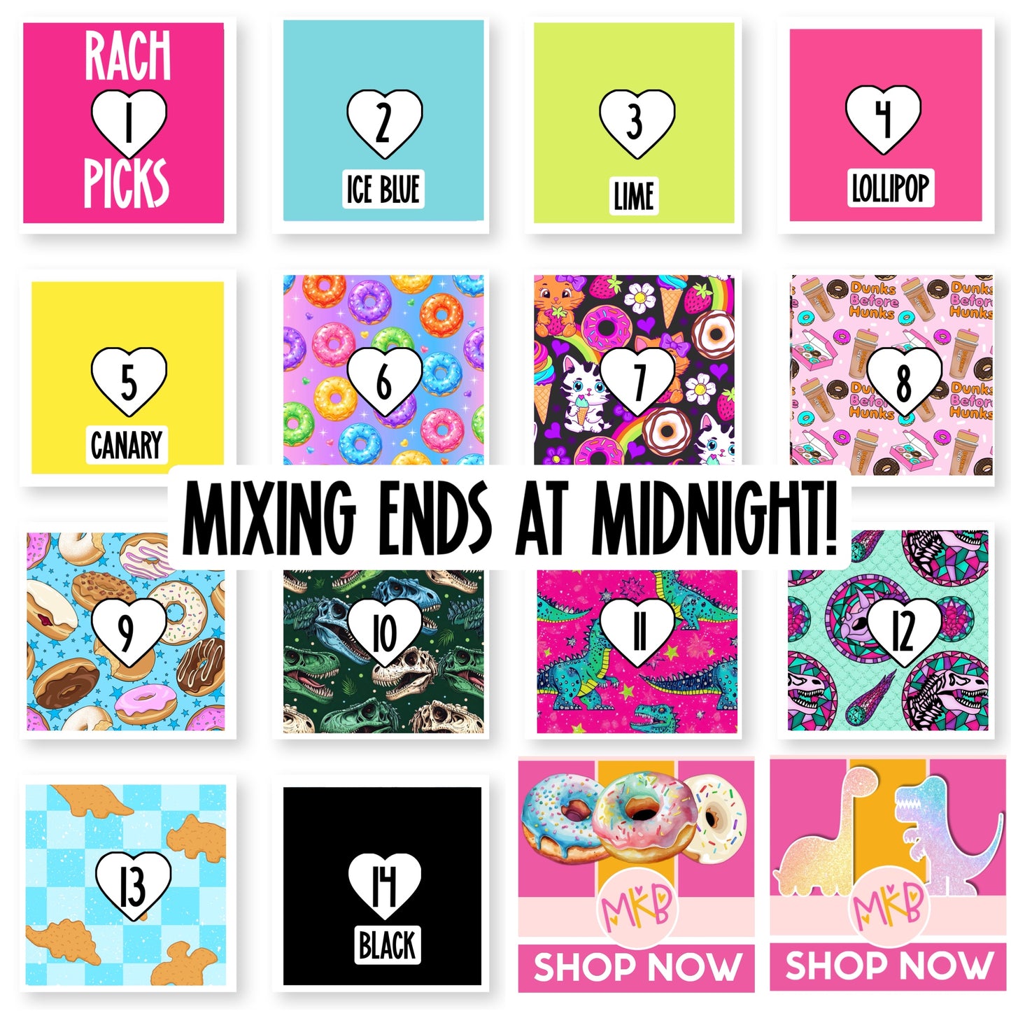 MIX PASS Donut/DinoDay6.1