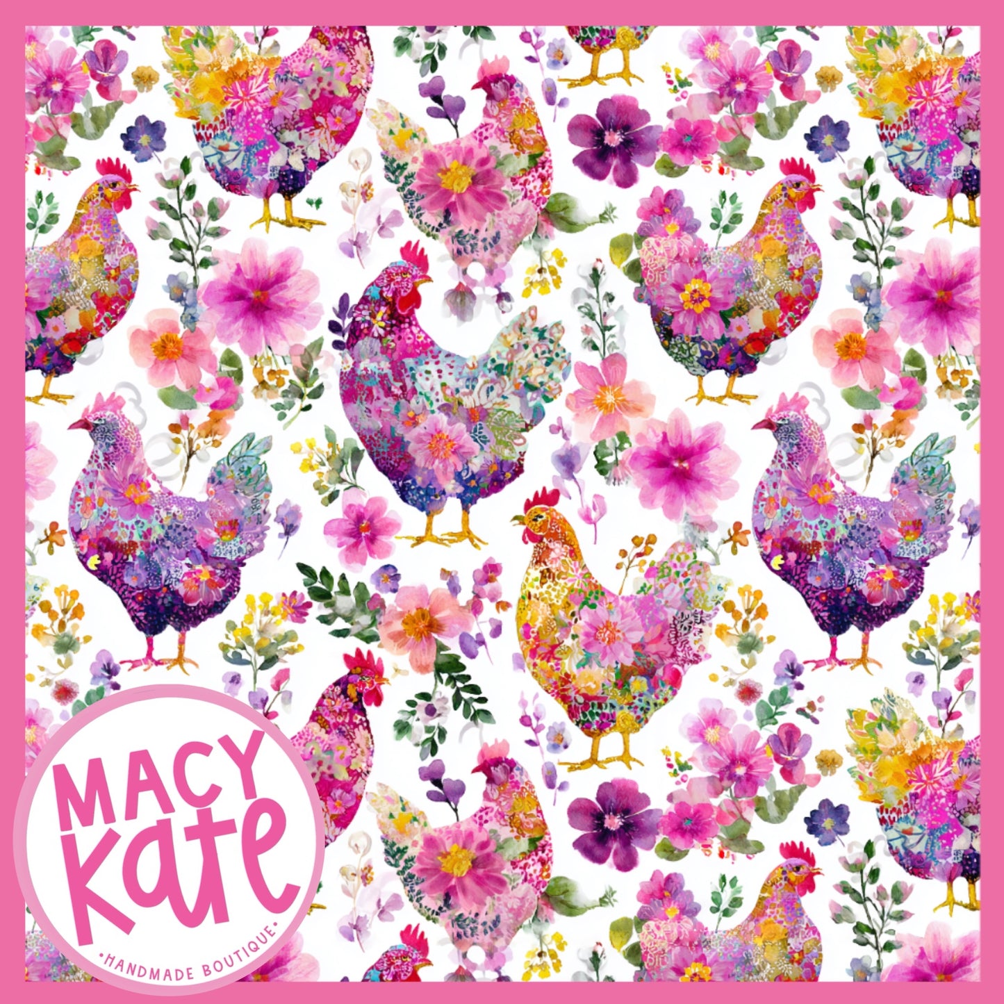 MFT Floral Chicken ChangingSeasons7.9