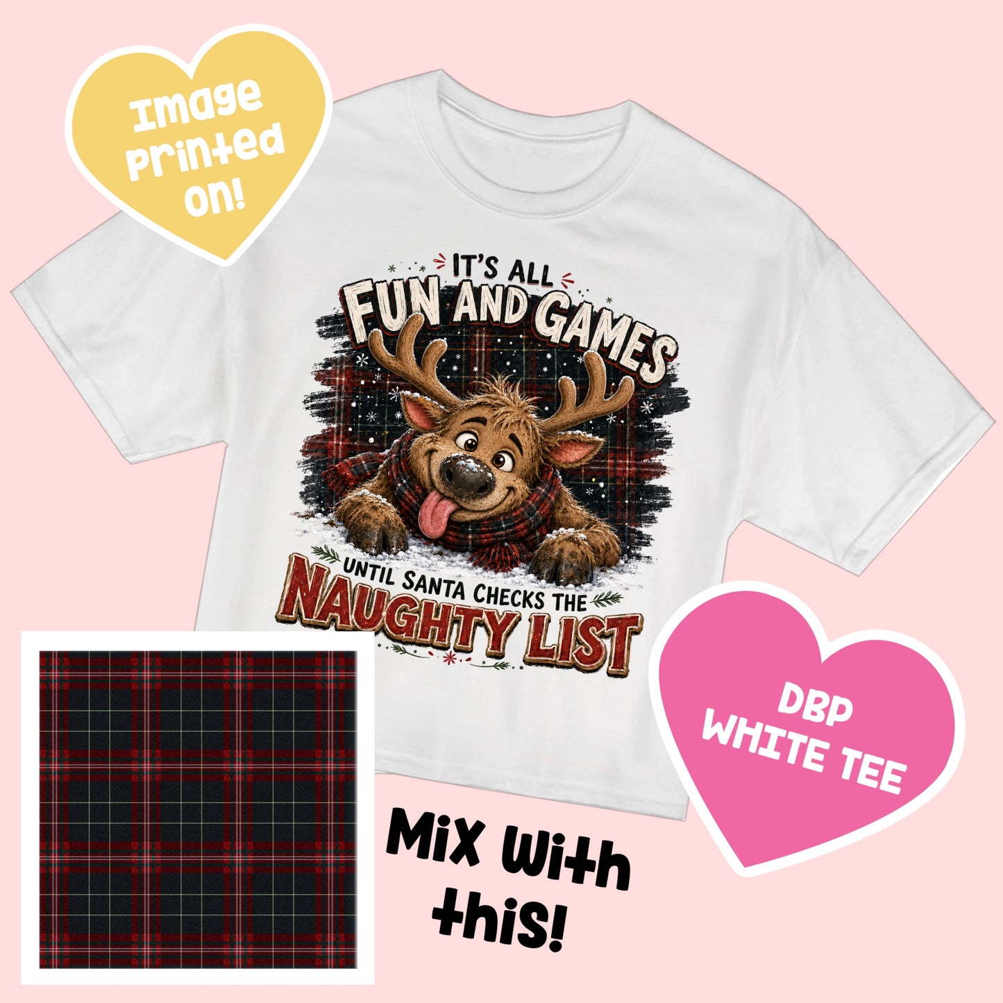Naughty List TEE GOLDExclusive8.3
