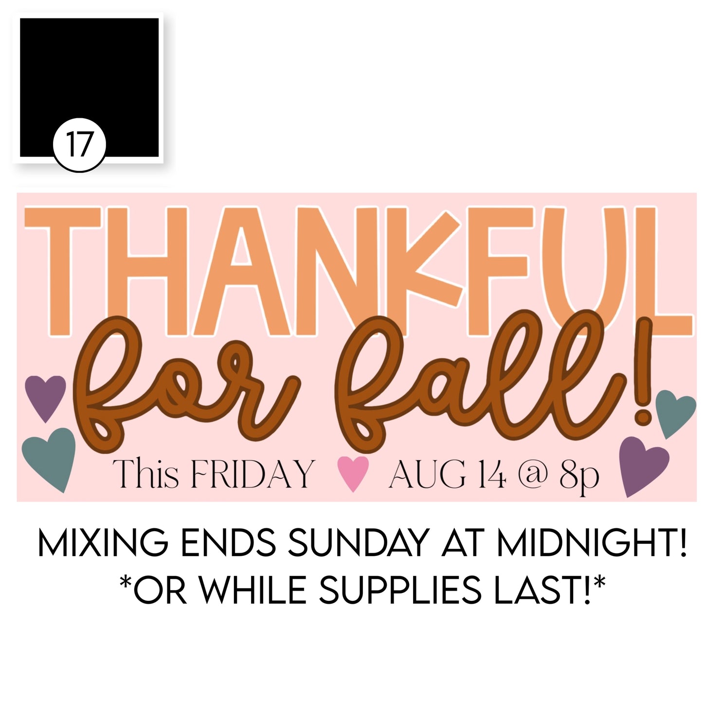 MIX PASS ThankfulFall8.14