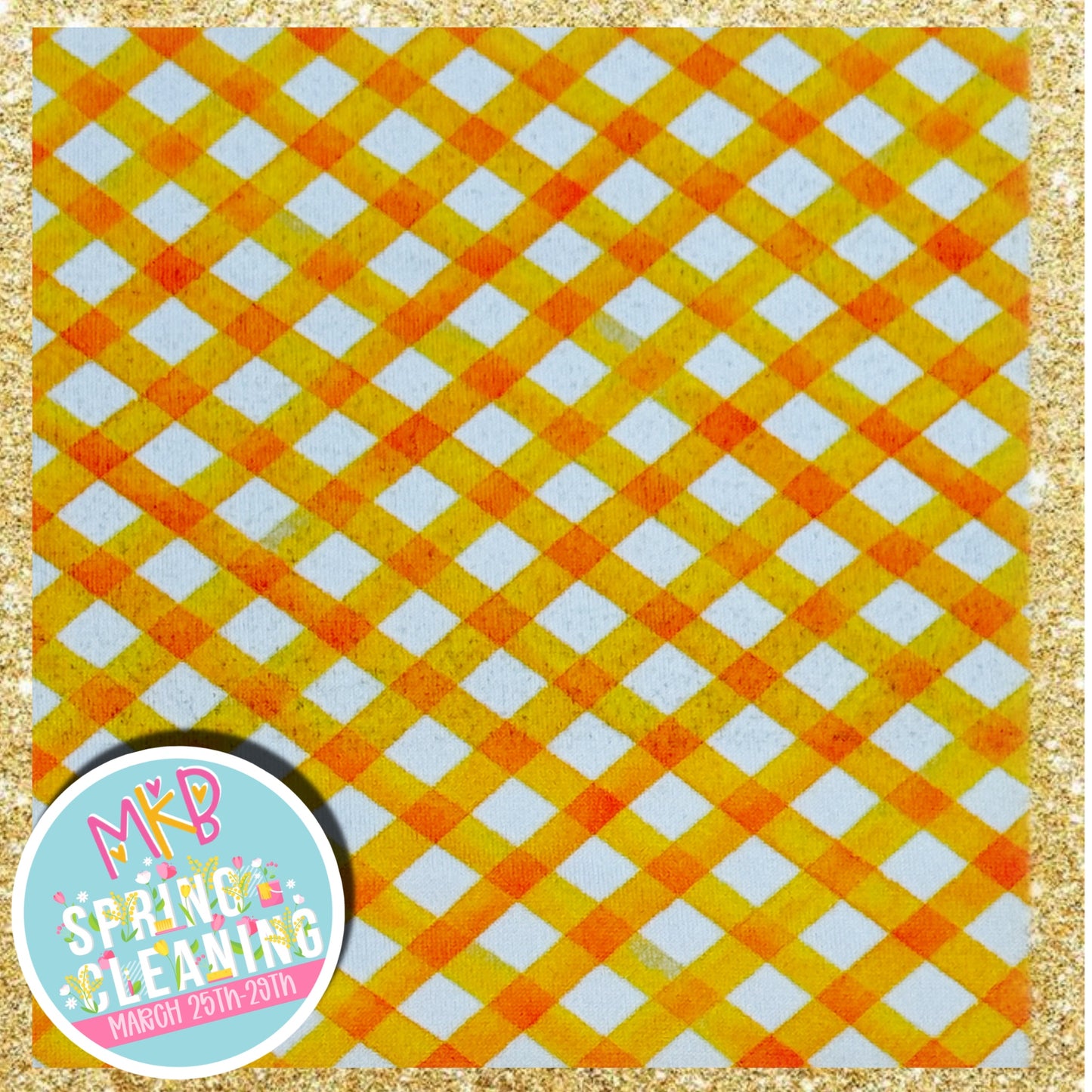Yellow Gingham SpringCleaning3.26