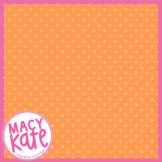 Orange Dotty *MOMMY* ThankfulFall8.14