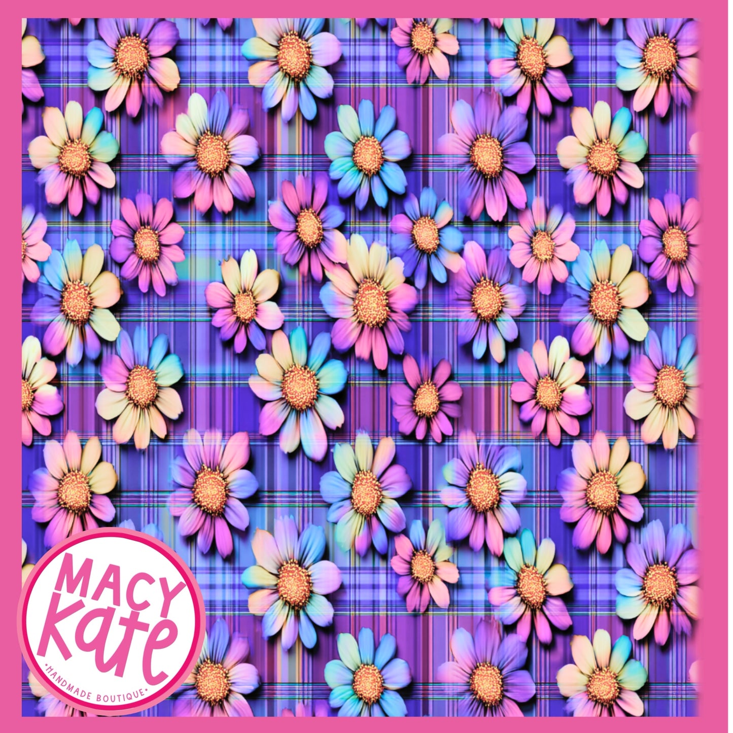 Daisy Plaid *MOMMY* ColorMeHappy6.26
