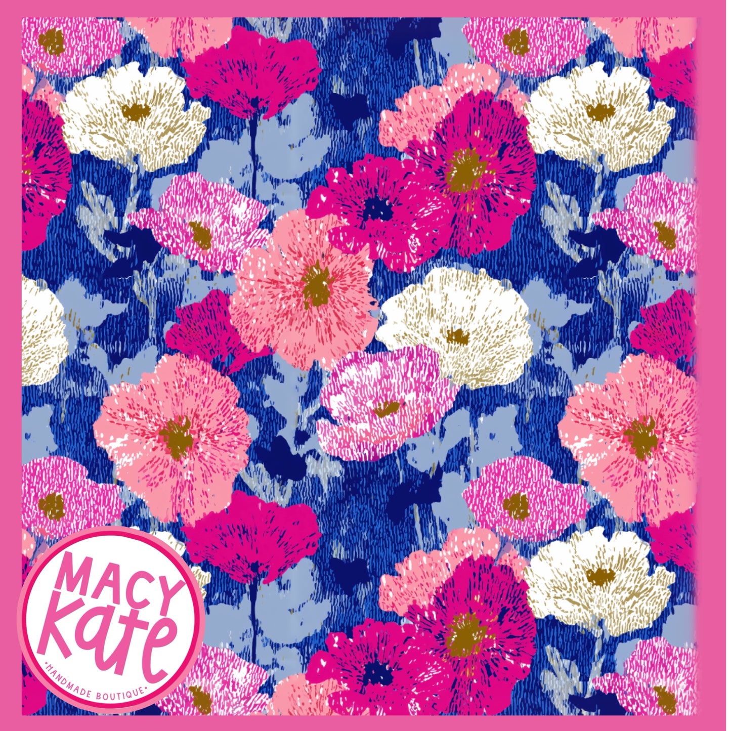 SS Blue/Pink Floral {Pink} ColorMeHappy6.26