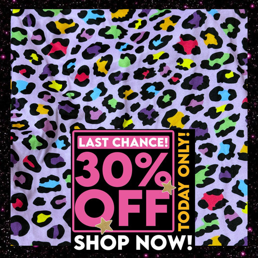 Purple Rainbow Leopard 30OFF BlackFridayEvent2025