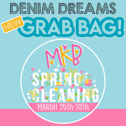 NEW DENIM Grab Bag SpringCleaning3.27