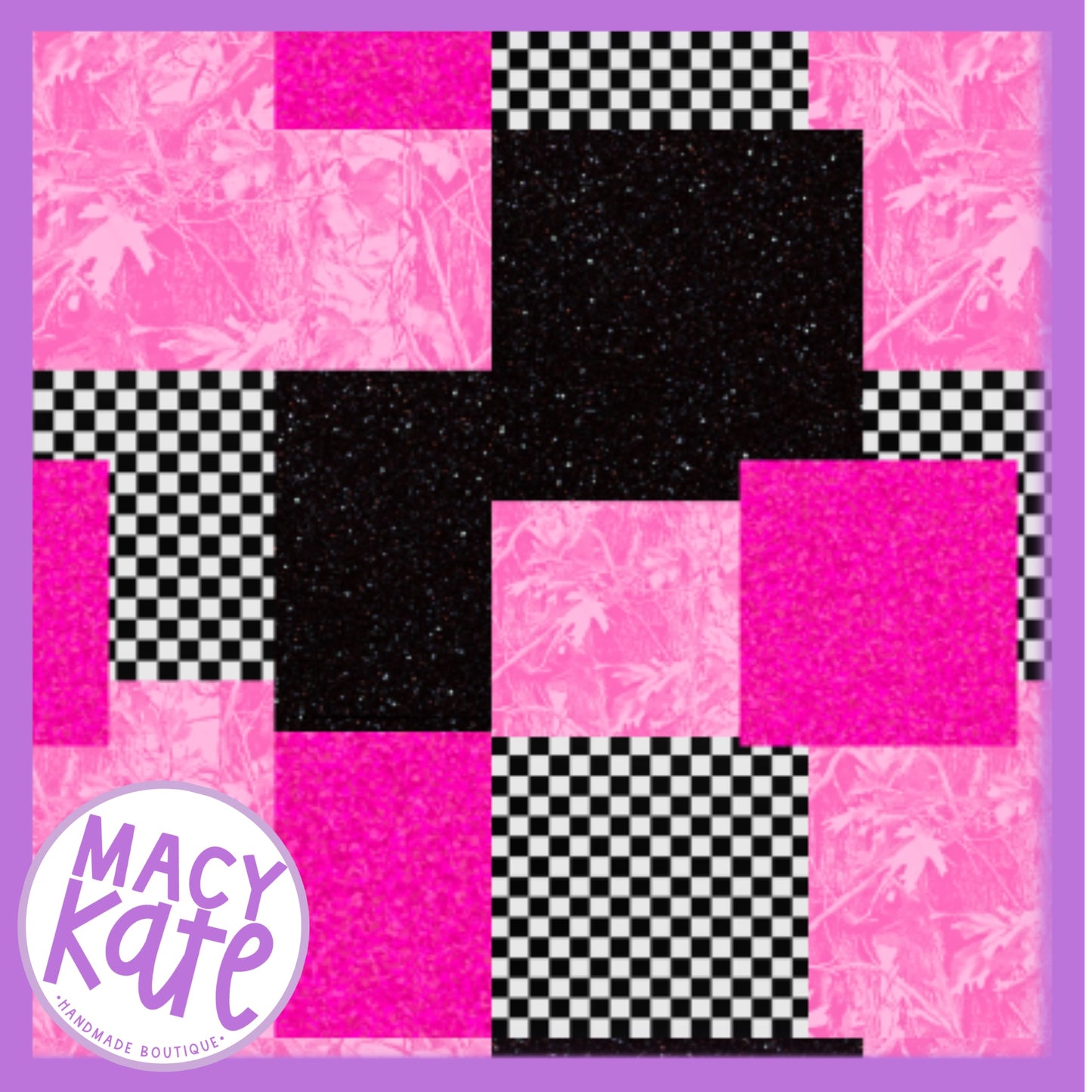 MP Black/Pink Check PassExclusive6.5
