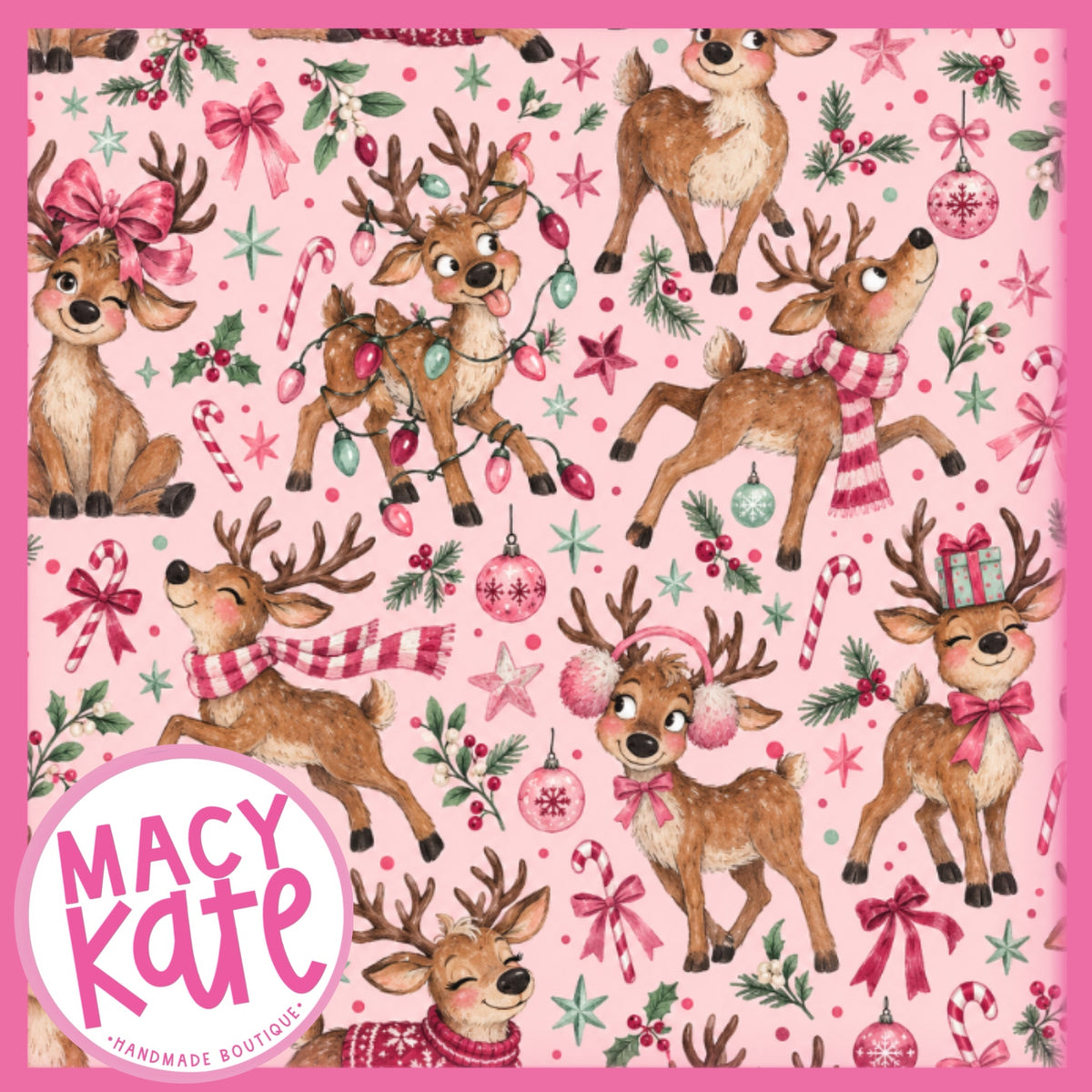 TryIt Pink Reindeer TryItTuesday9.15