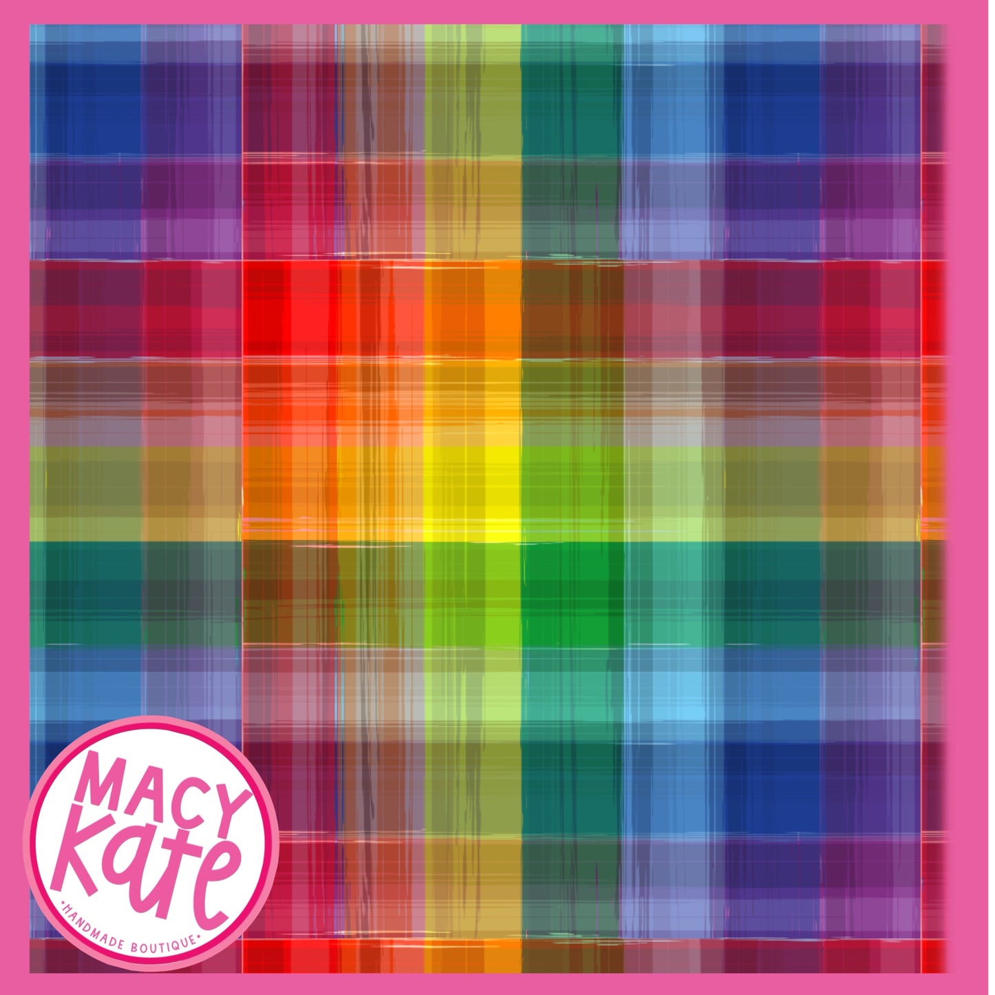 Rainbow Plaid TryItTuesday6.30