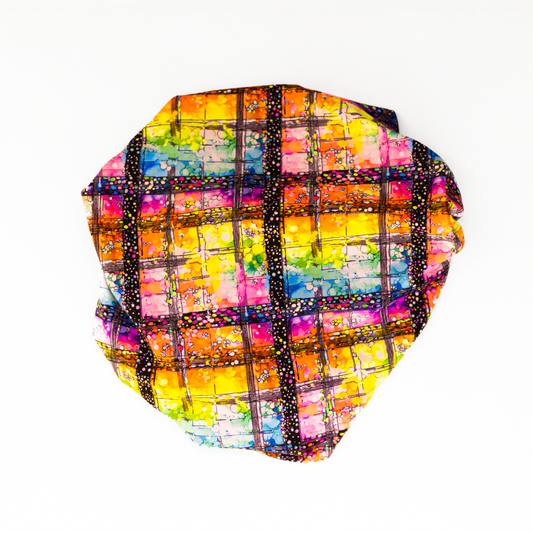 Rainbow Plaid *MOMMY* Neons3.9