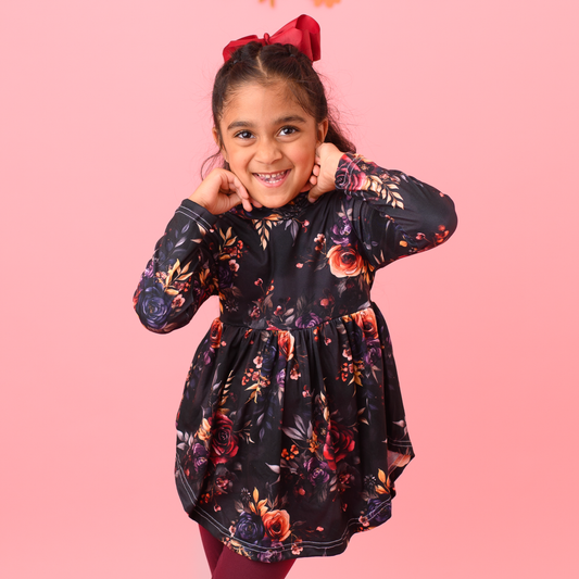 Black Floral BeJeweled8.8