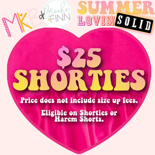 HP $25 Solid Shorties ShortieSurprise4.26