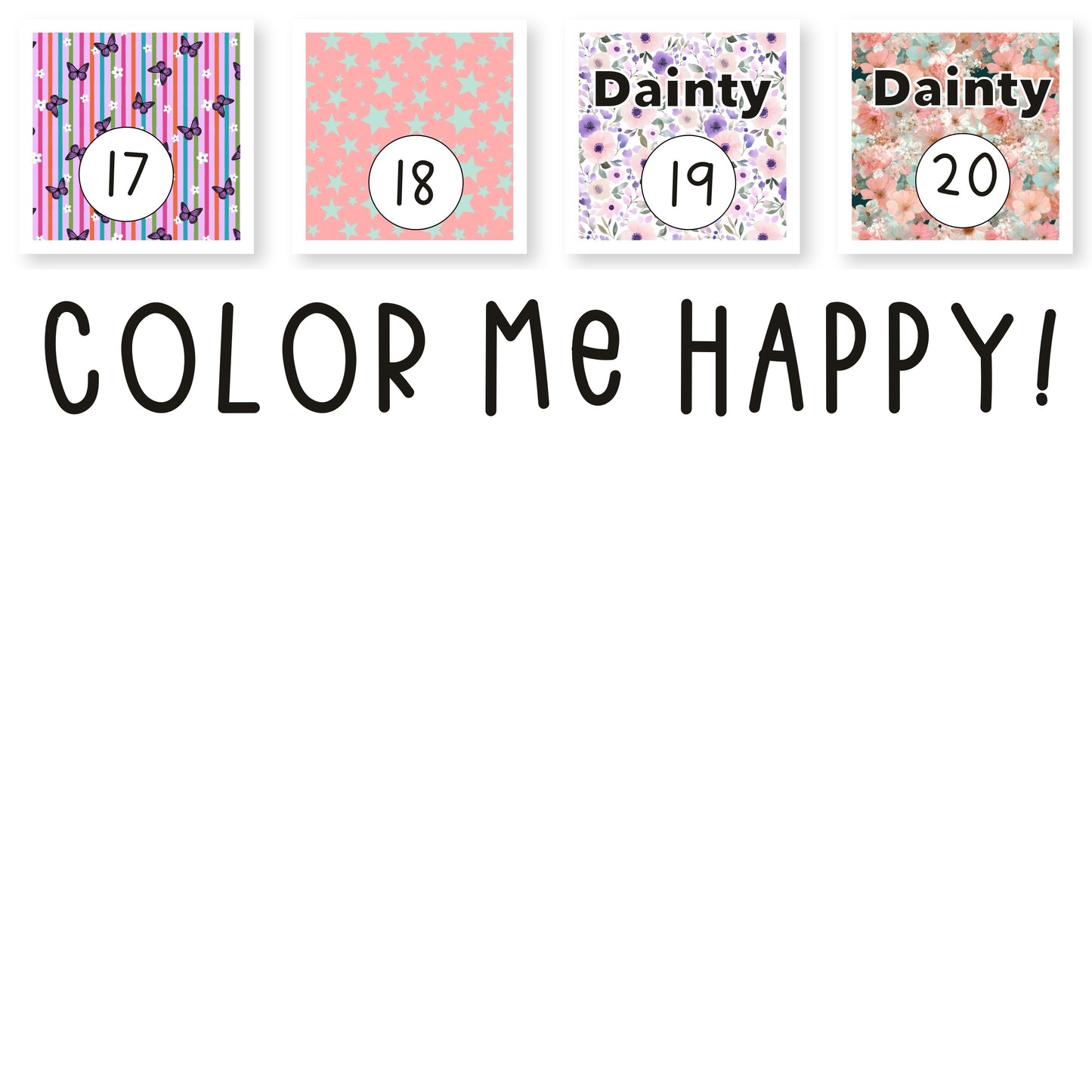 MIX PASS *MOMMY* ColorMeHappy6.26