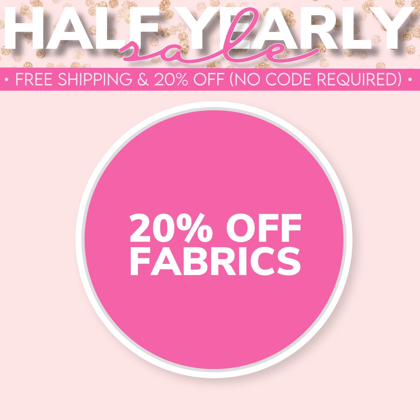 20% OFF FABRICS