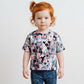 Pink/Black Heart Floral Cute&Colorful7.24