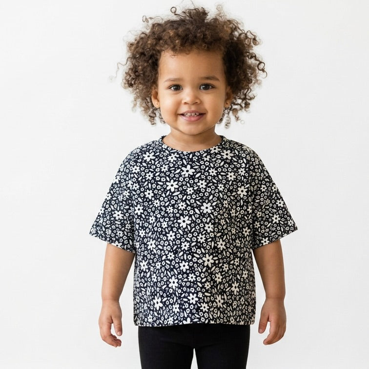 Dainty Monochrome Floral Cute&Colorful7.24