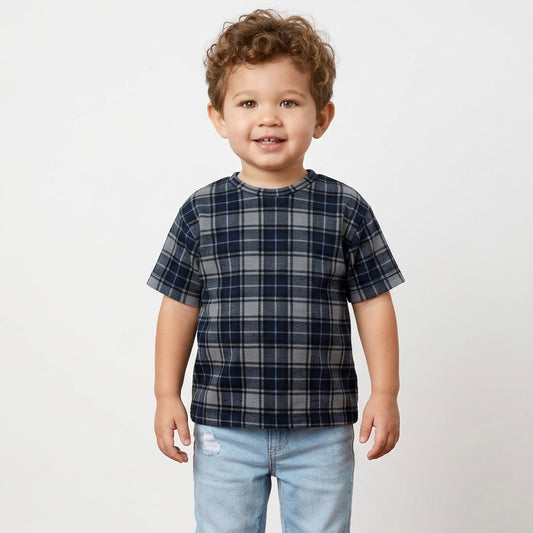 Navy Plaid *MOMMY* FallMagic7.30