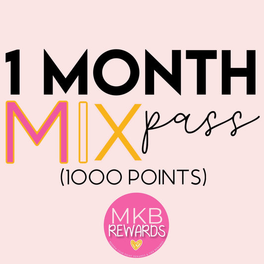 1 Month Mix Pass