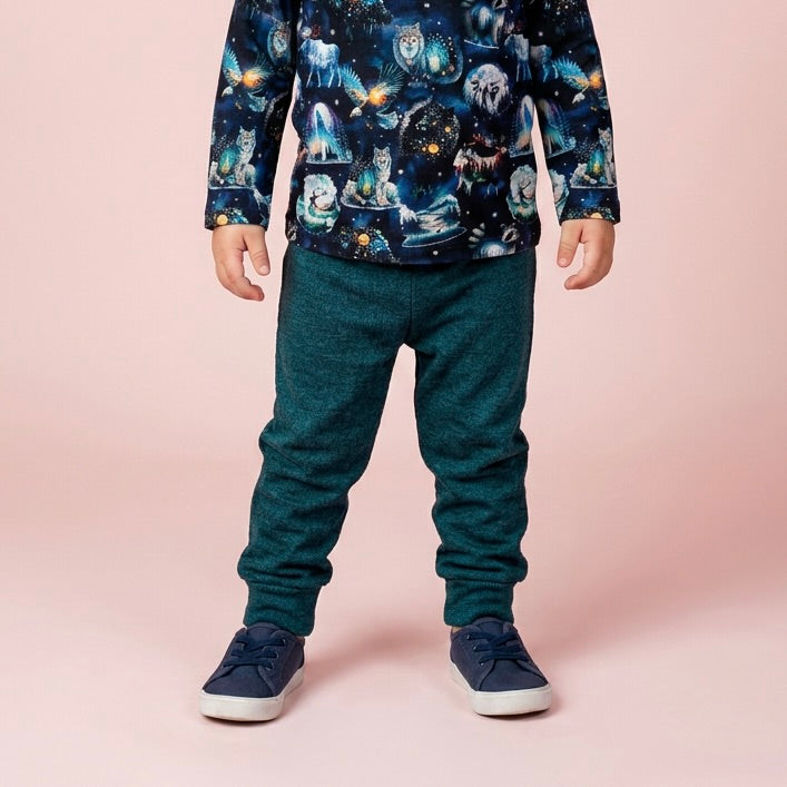 Teal {Faux} Linen WinterDream8.28