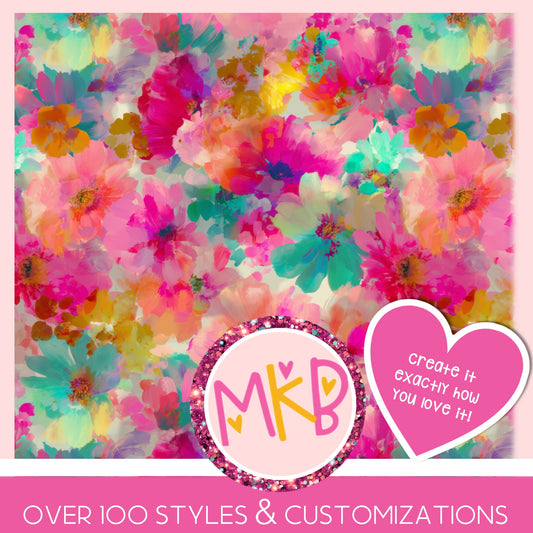 Watercolor Floral *MOMMY* LovetoShine10.10
