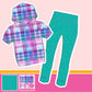 Sparkle Plaid *MOMMY* LovetoShine10.10
