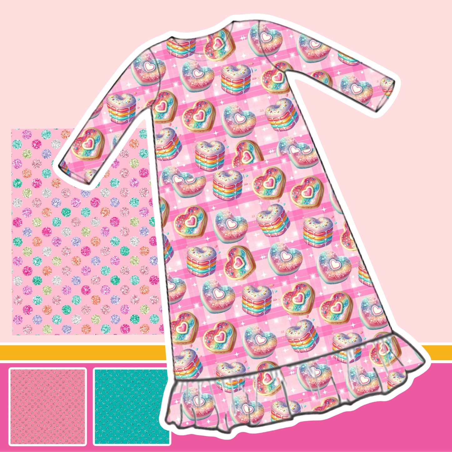 SS B+F Donut Rainbow LovetoShine10.10