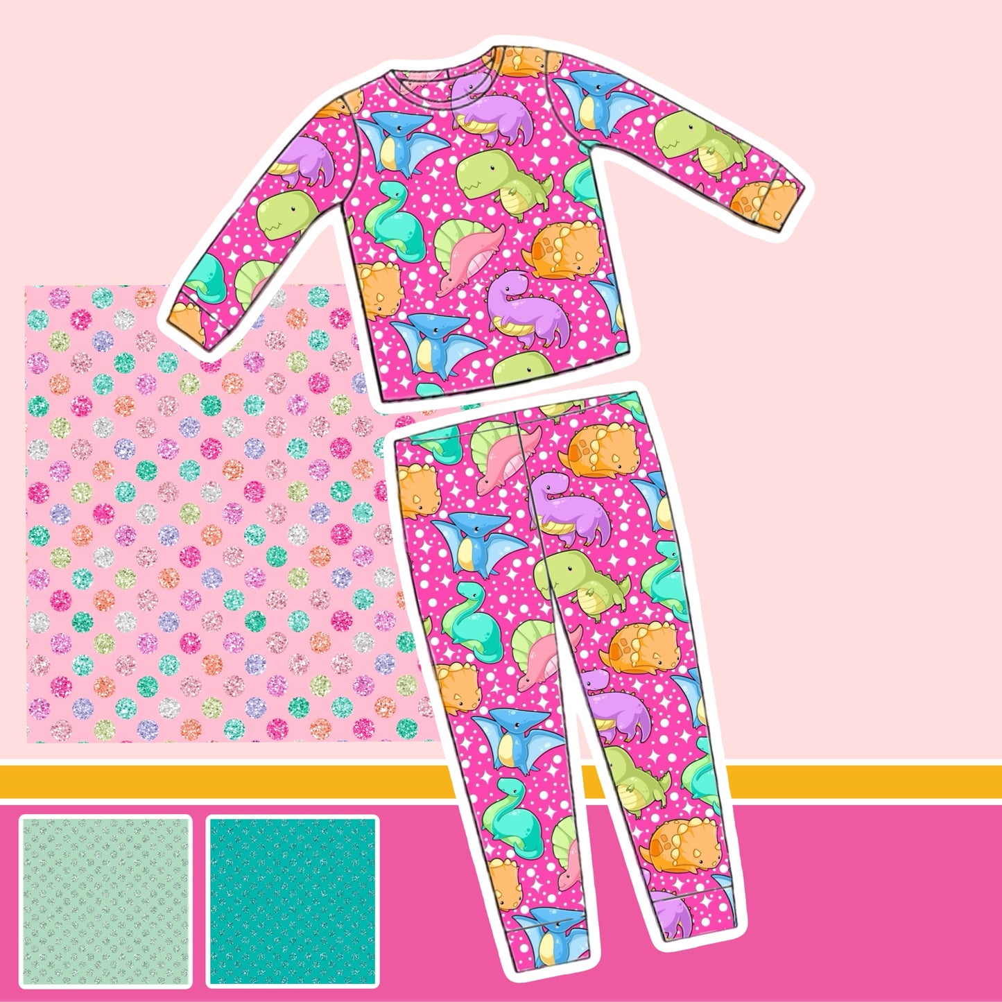 SS Pink Dino LovetoShine10.10