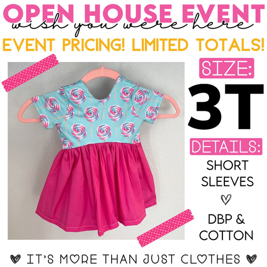 Lollipop/ Pink Skirt {Size 3T} OpenHouse2023