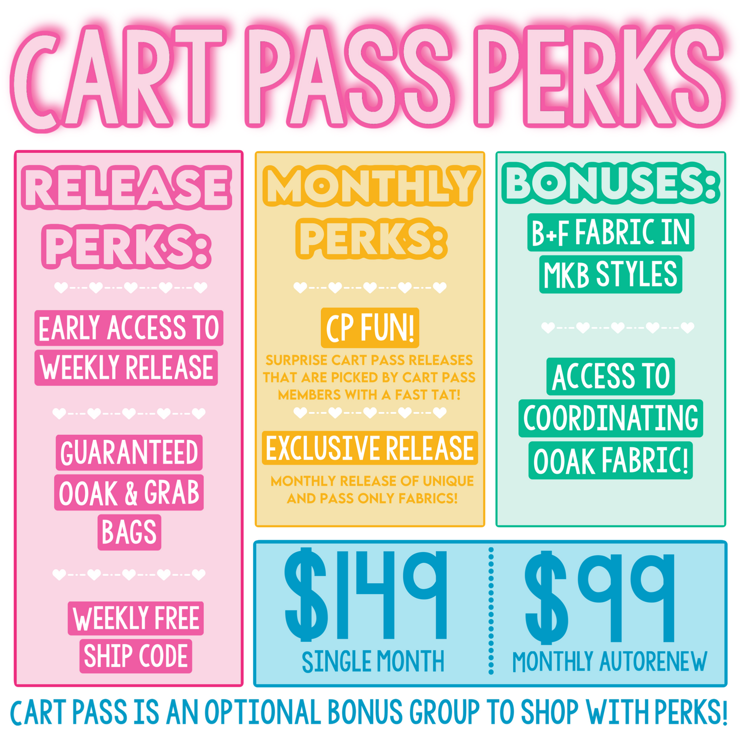 Cart Pass PassRenew
