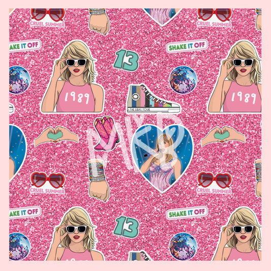 Swifty Pink Glitter SwiftieDay8.12