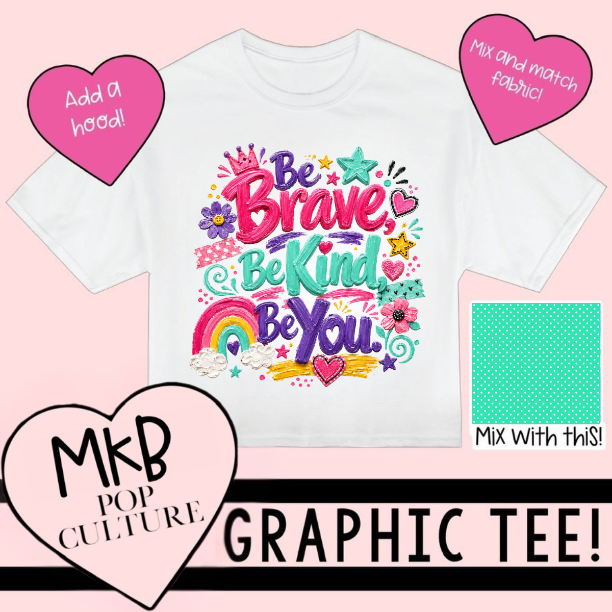 CP Be Brave TEE ColorMeHappy6.26