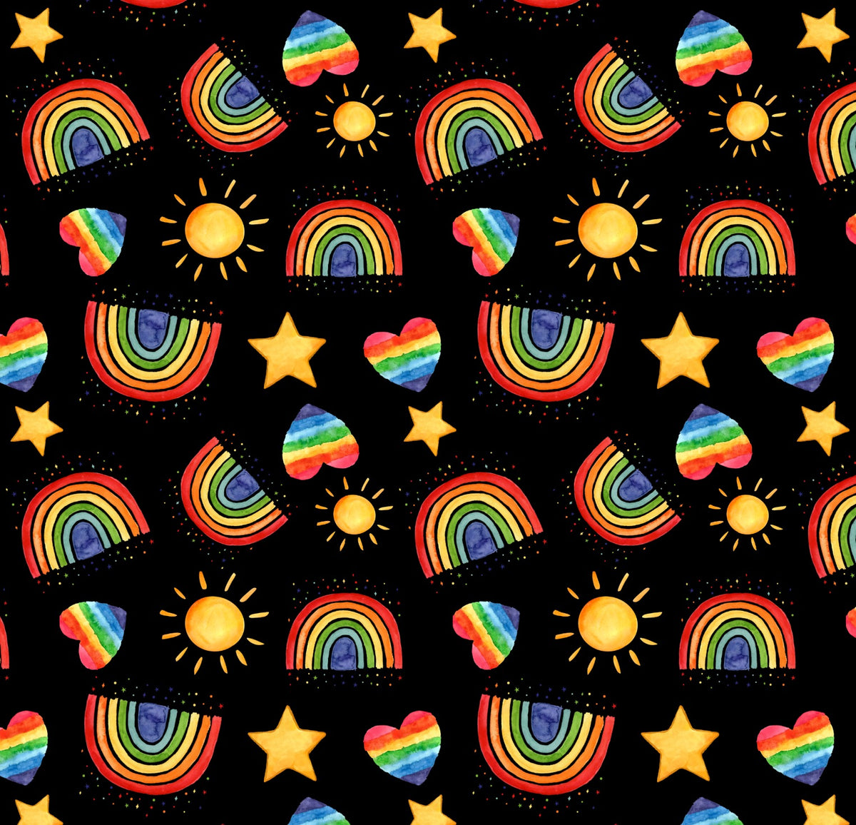 06 Rainbow Black RachBdayBash10.25