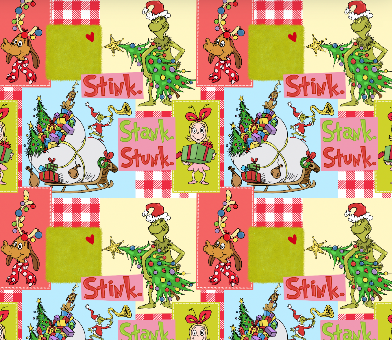 H12 Grinch Patchwork HYS2025