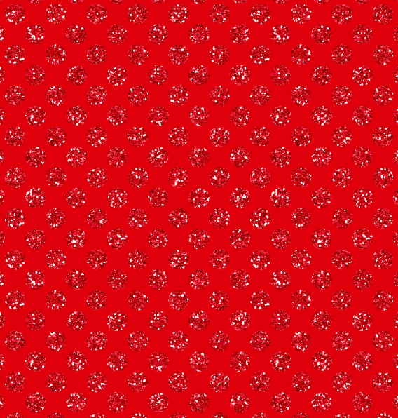 MP Red Glitter Dot  XMAS Cute&Colorful7.24