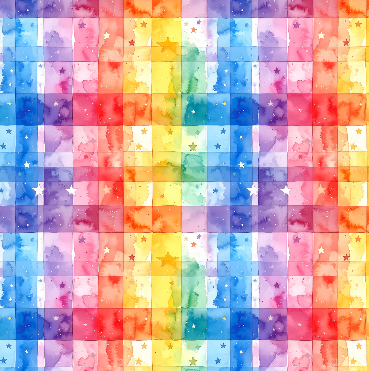 Rainbow Plaid CPFun6.17