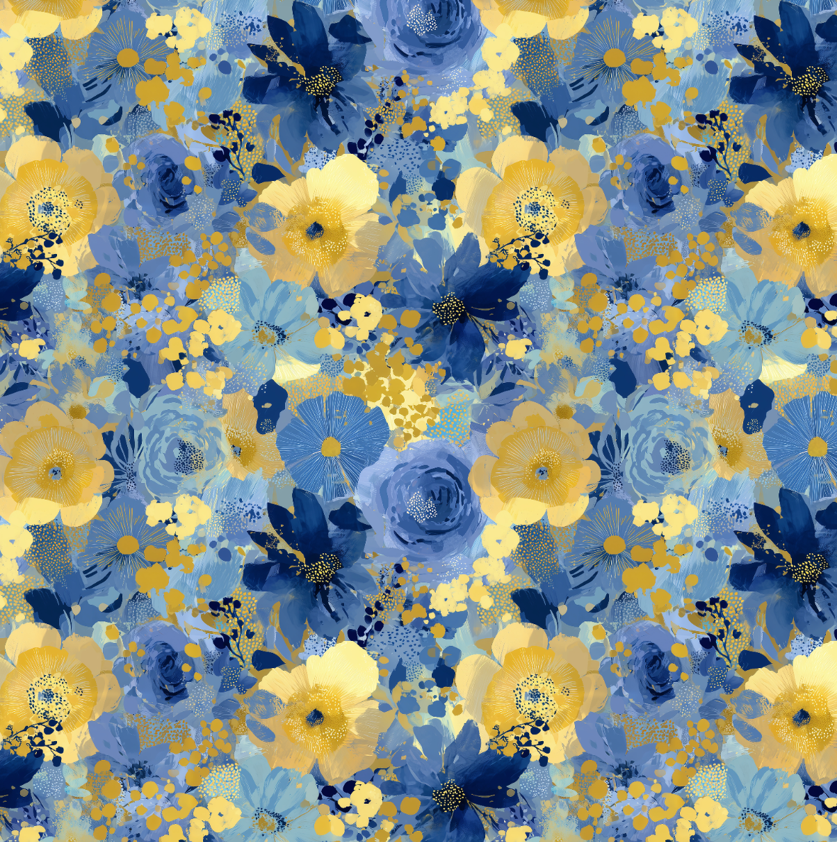 Blue Floral CPFun6.17