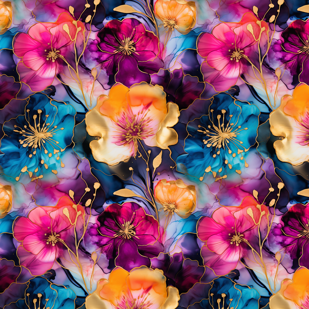 SS CP Bright Watercolor Floral {DBP} WinterDream8.28