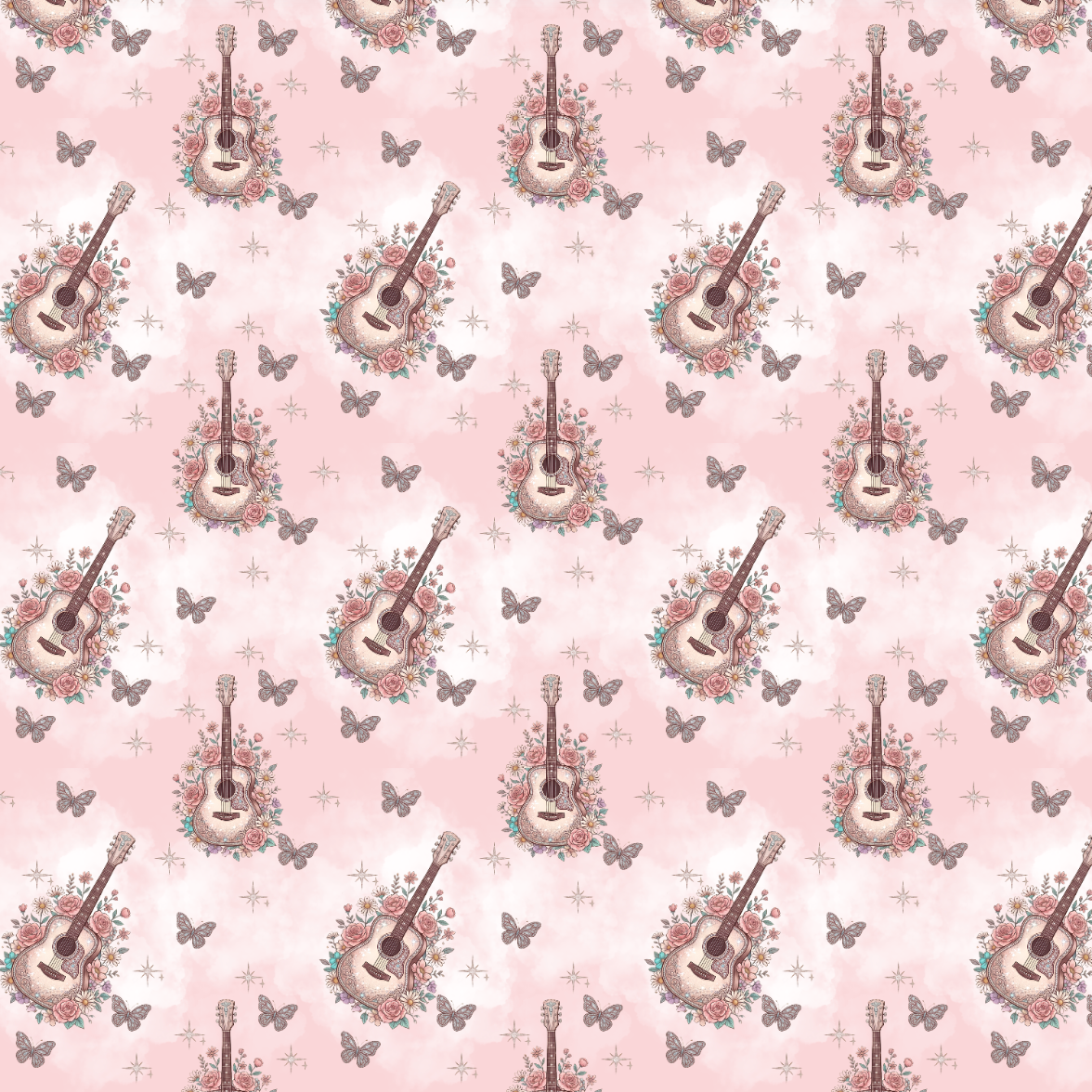 SS CP Guitar Floral {DBP} WinterDream8.28